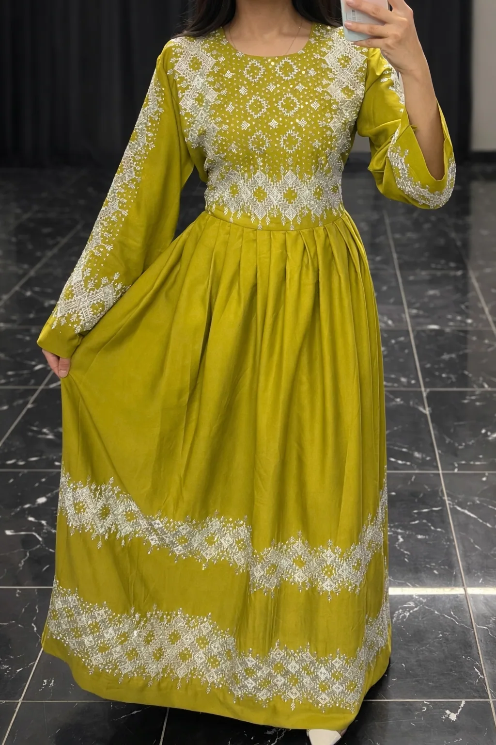 Green Hazaragi Dress