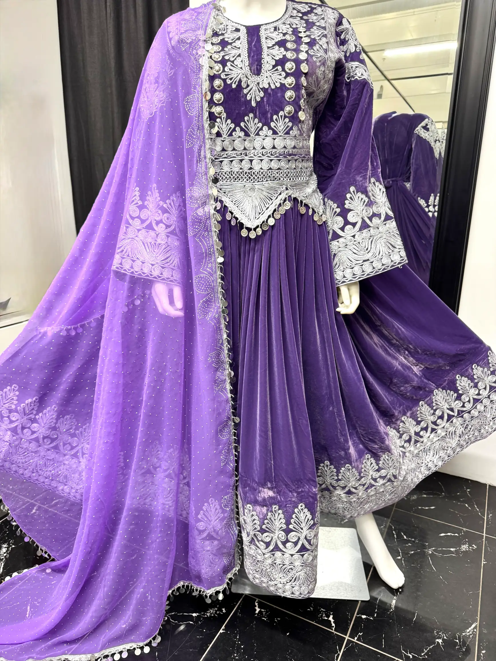 Lilac Gulabatoon Dress