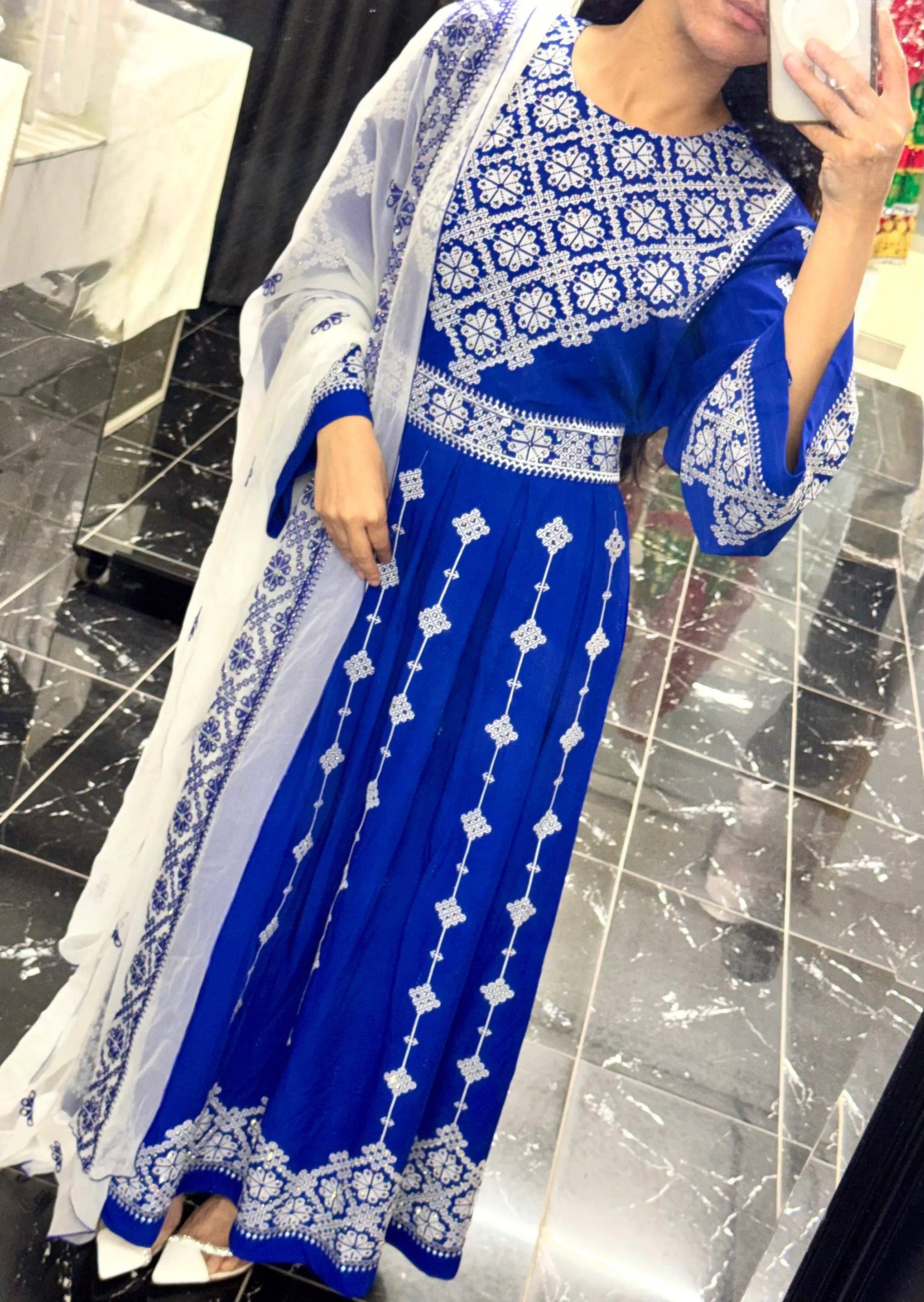 Blue Hazaragi Dress