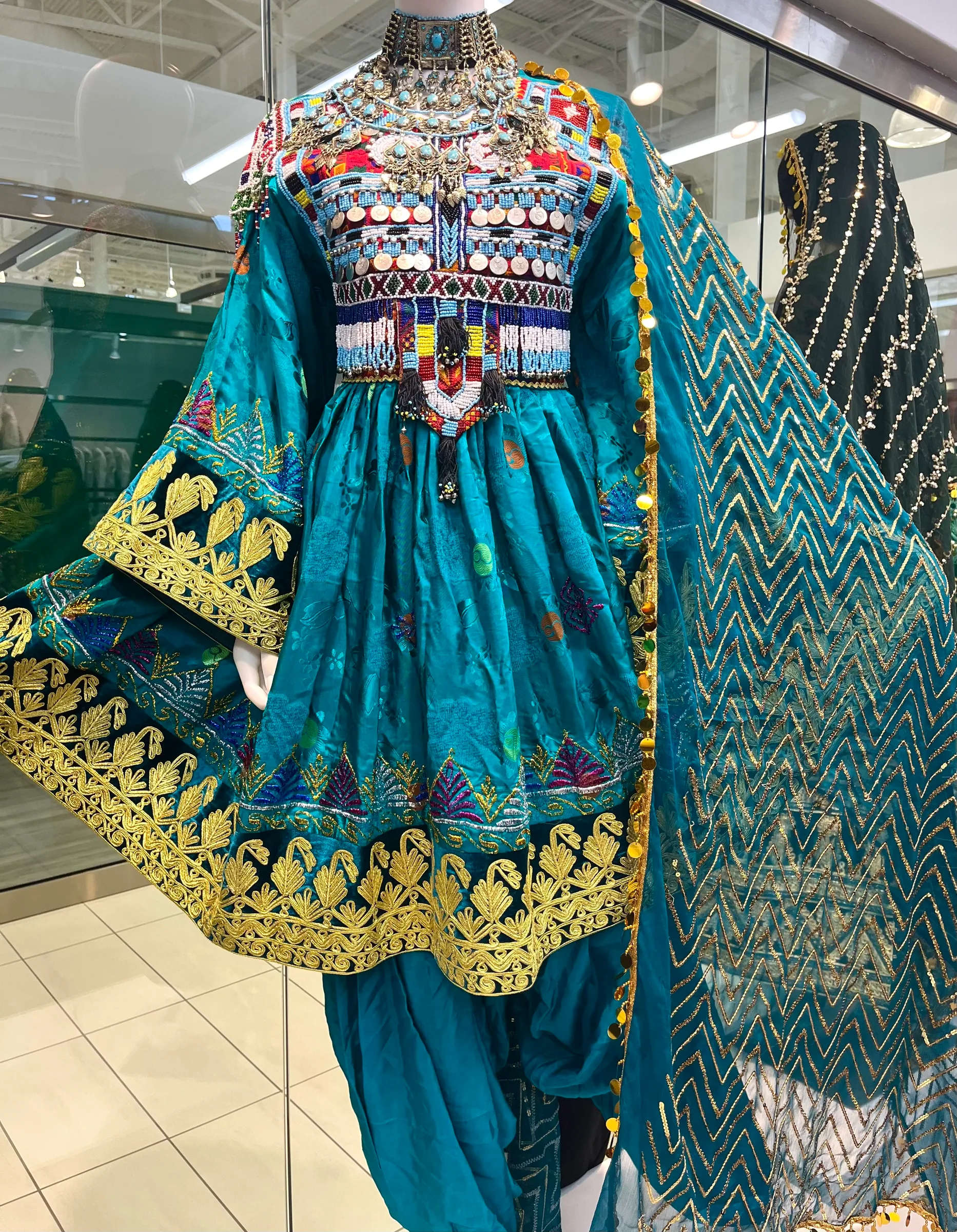 Gulbakhmal Short Dress