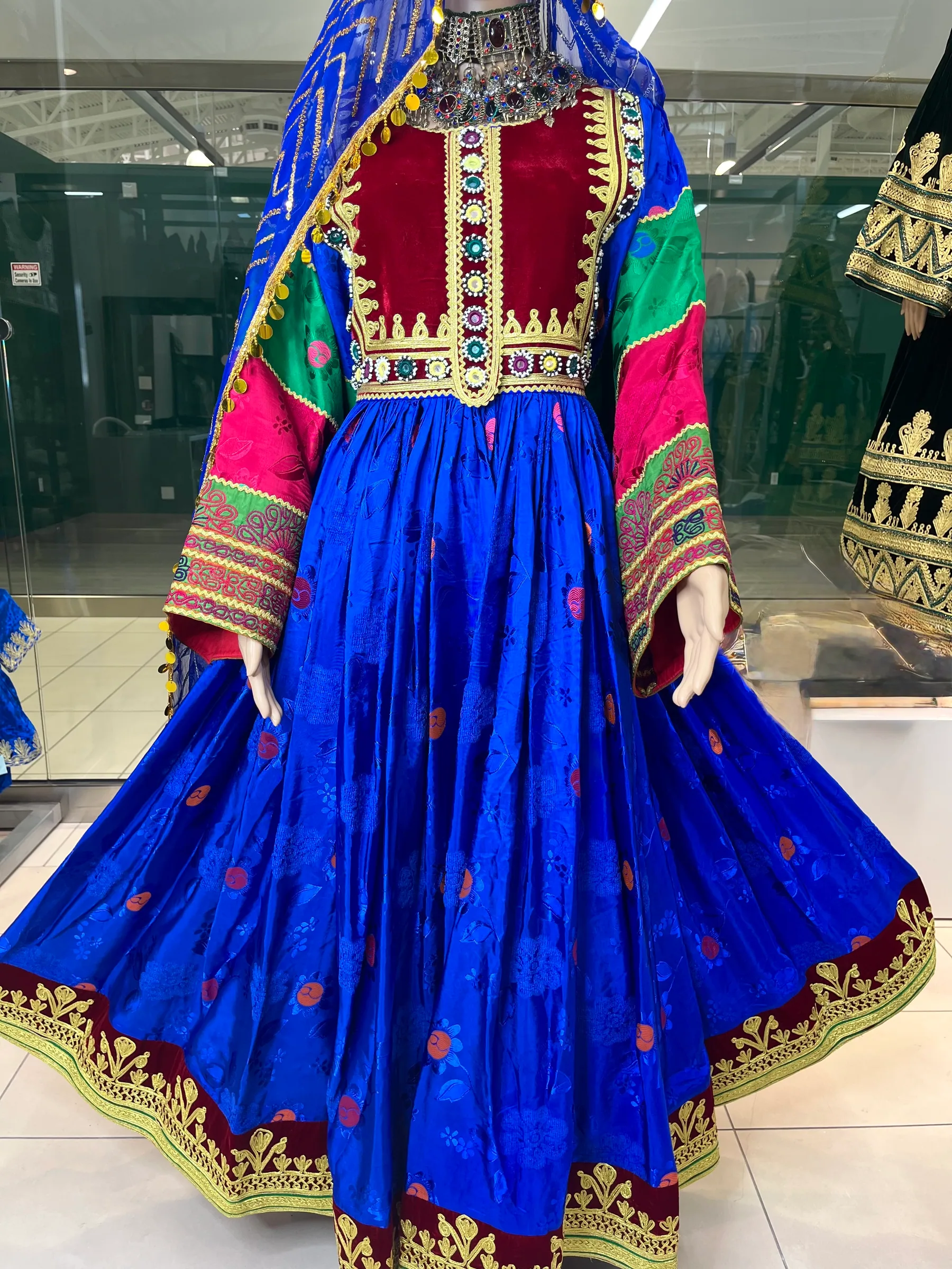 Blue Kochi Dress