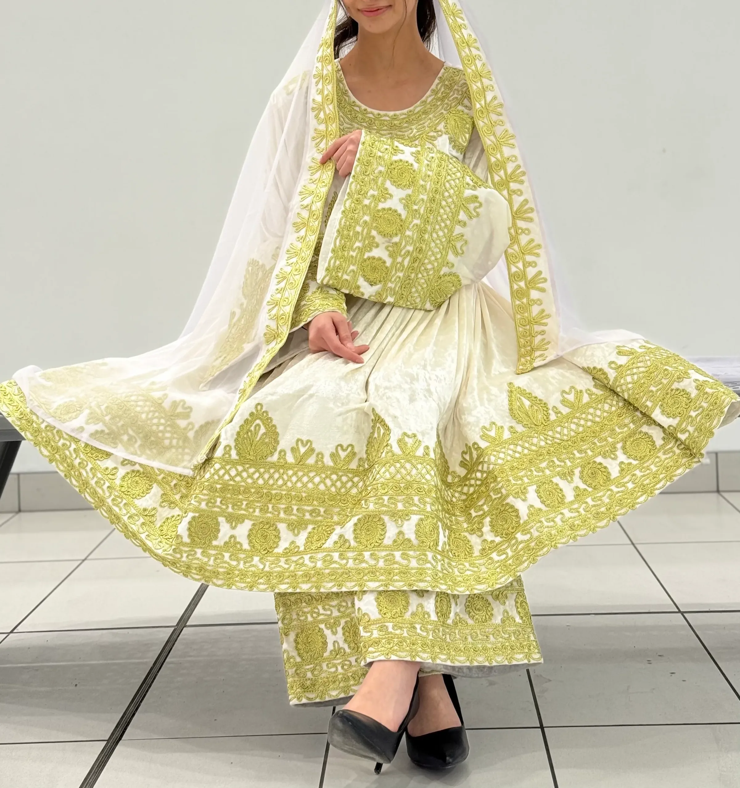 White Cheerma Dress